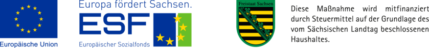Das Logo des Europäischen Sozialfonds.