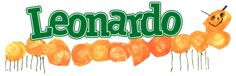 Logo Kinderhaus Leonardo Das Logo der Kindertageseinrichtung Kinderhaus Leonardo bestehend aus einem grünen Schriftzug Leonardo und darunter eine orangene Raupe.